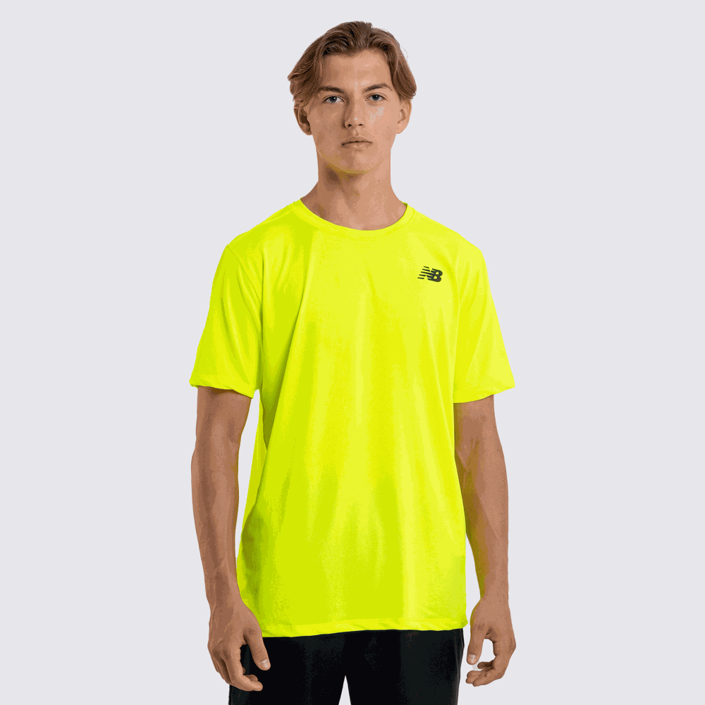 Koszulka męska New Balance MT23011PHIL – żółta