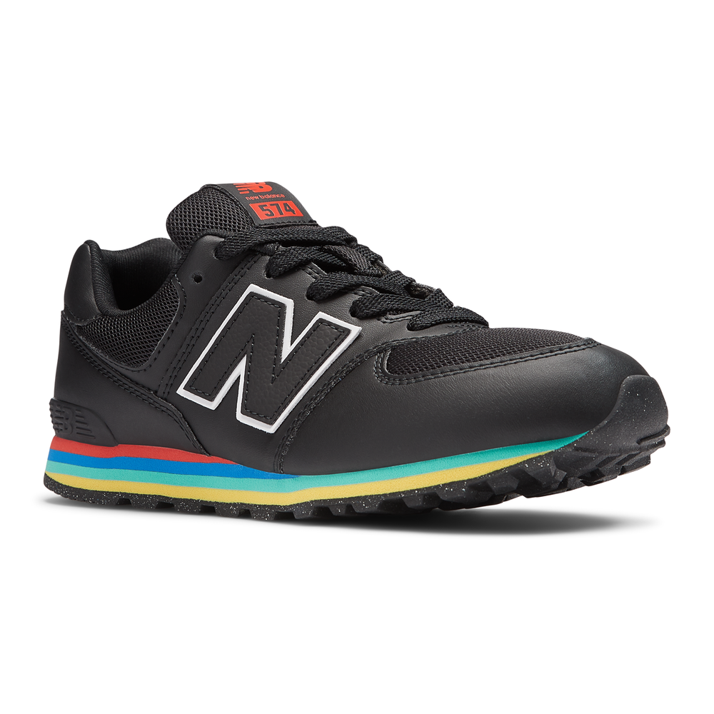 Buty dziecięce New Balance GC574KIF – czarne