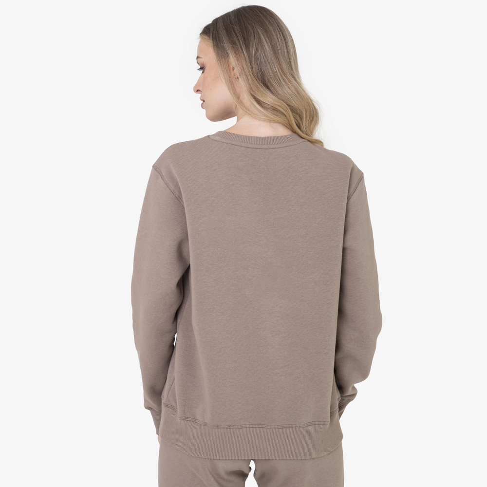 Bluza damska New Balance WT23601MS – brązowa