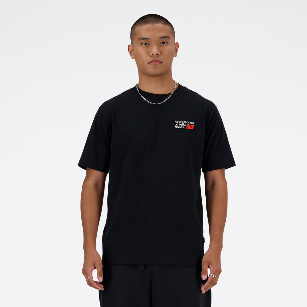 Koszulka męska New Balance MT41908BK – czarna