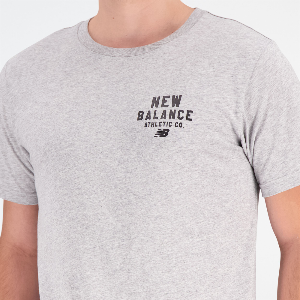 Koszulka męska New Balance MT31909AG – szara