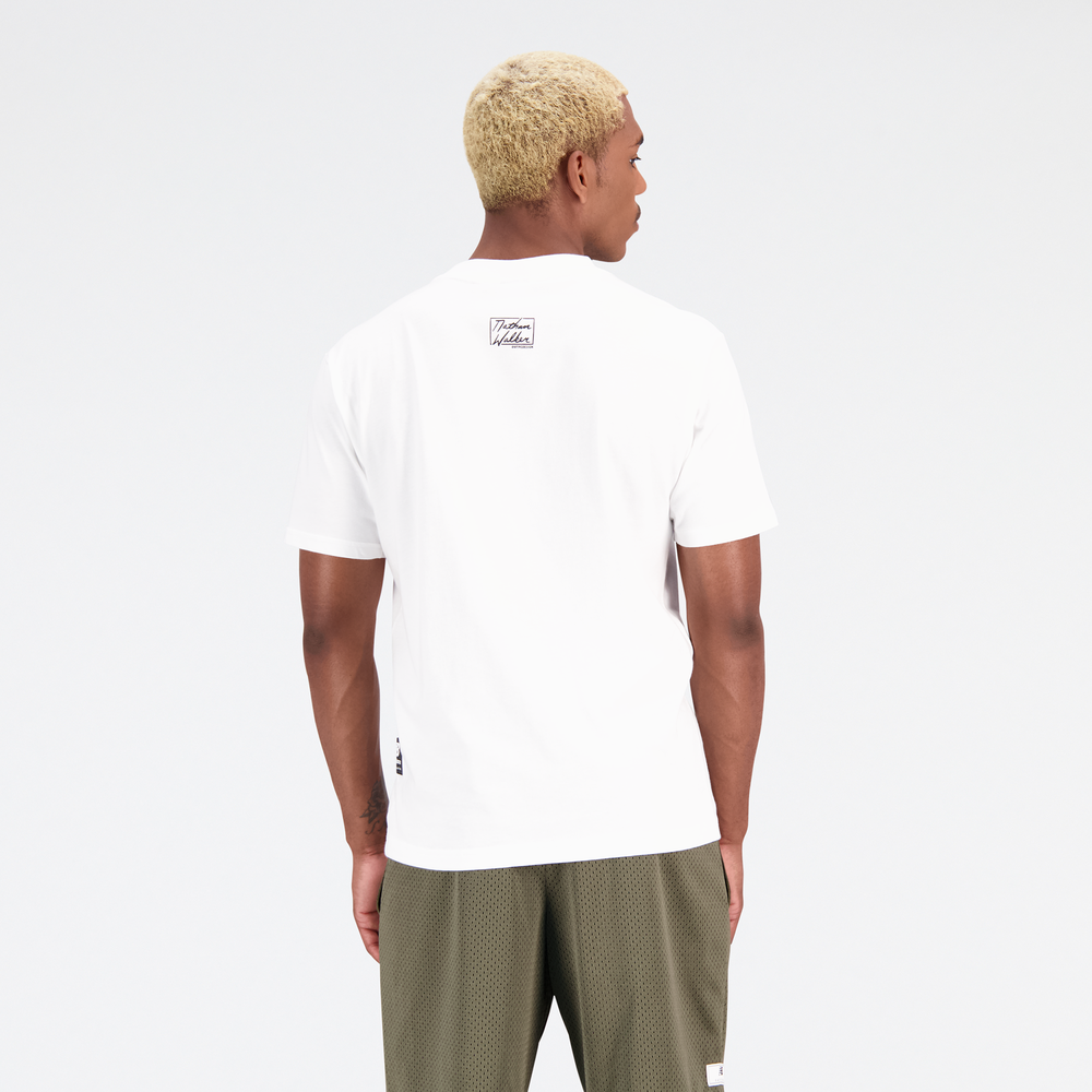 Koszulka męska New Balance MT31589WT – biała