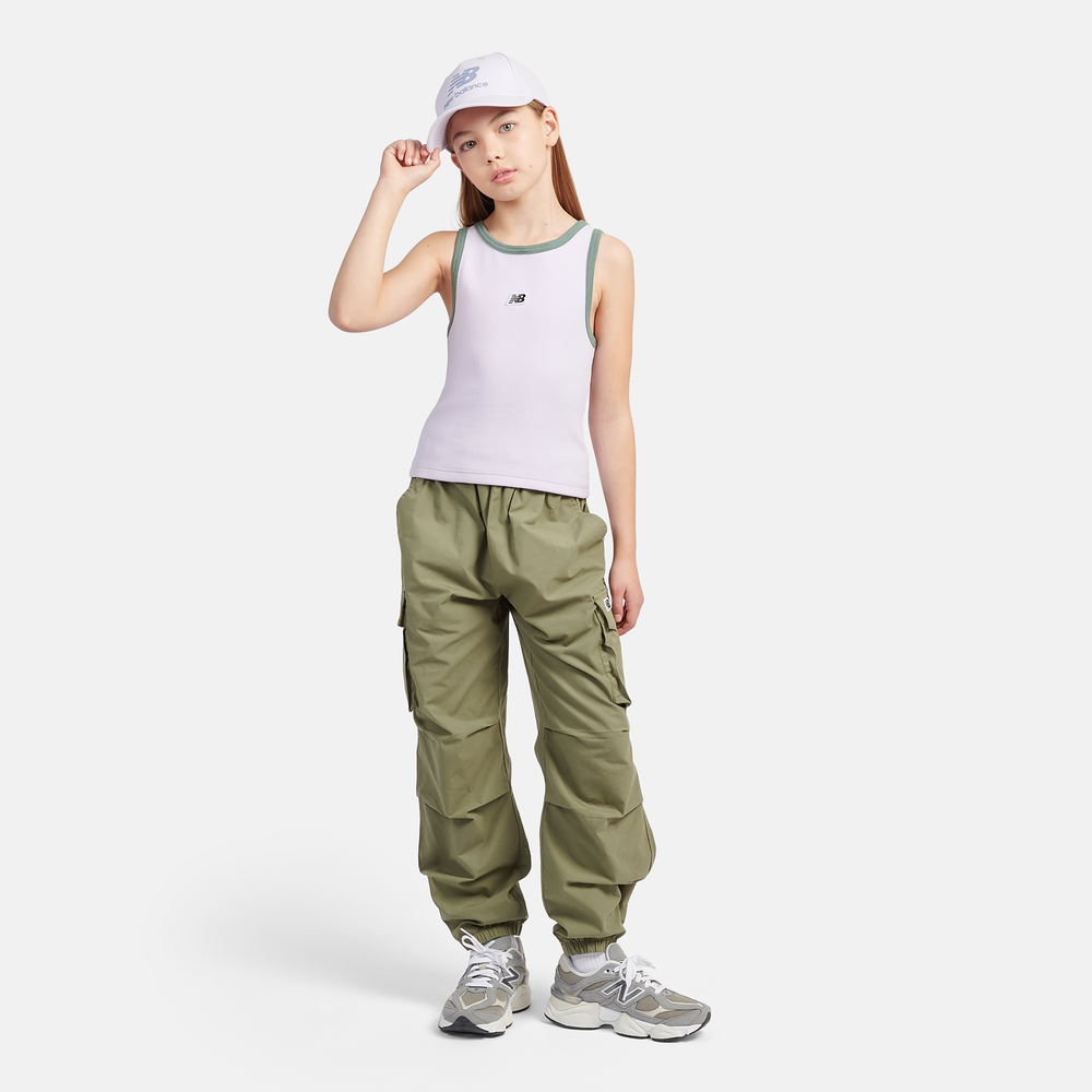 Koszulka dziecięca New Balance LAKG0139RIG – różowa