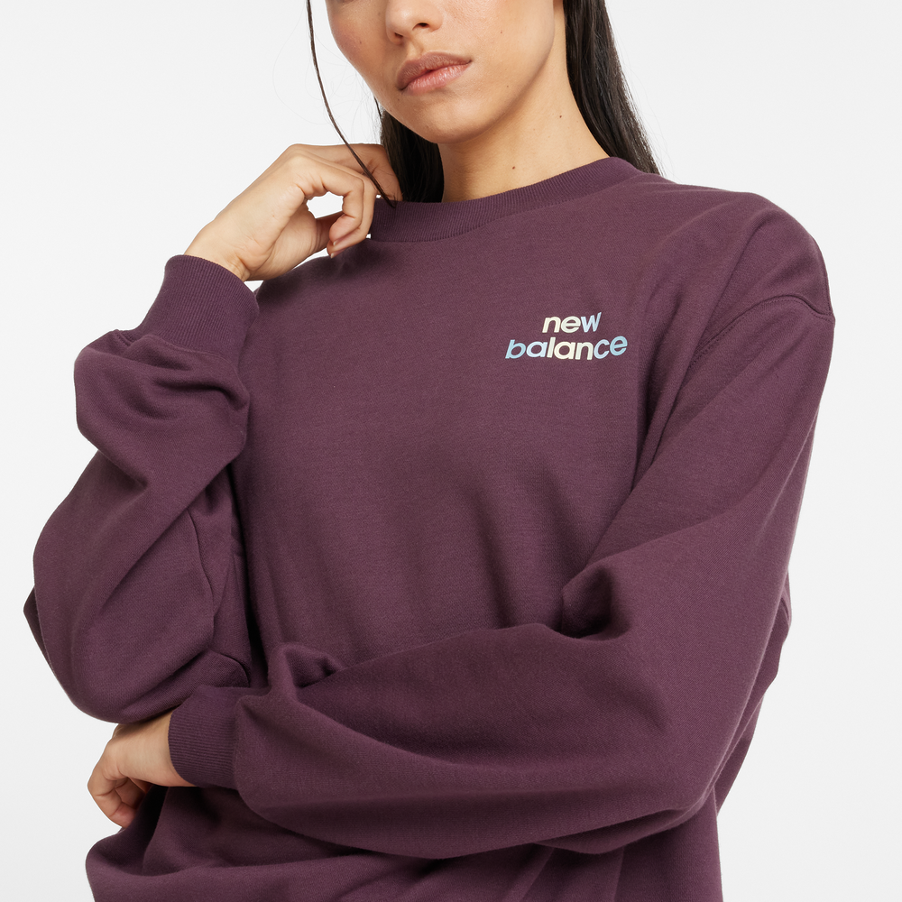 Bluza damska New Balance WT43559PLN – fioletowa