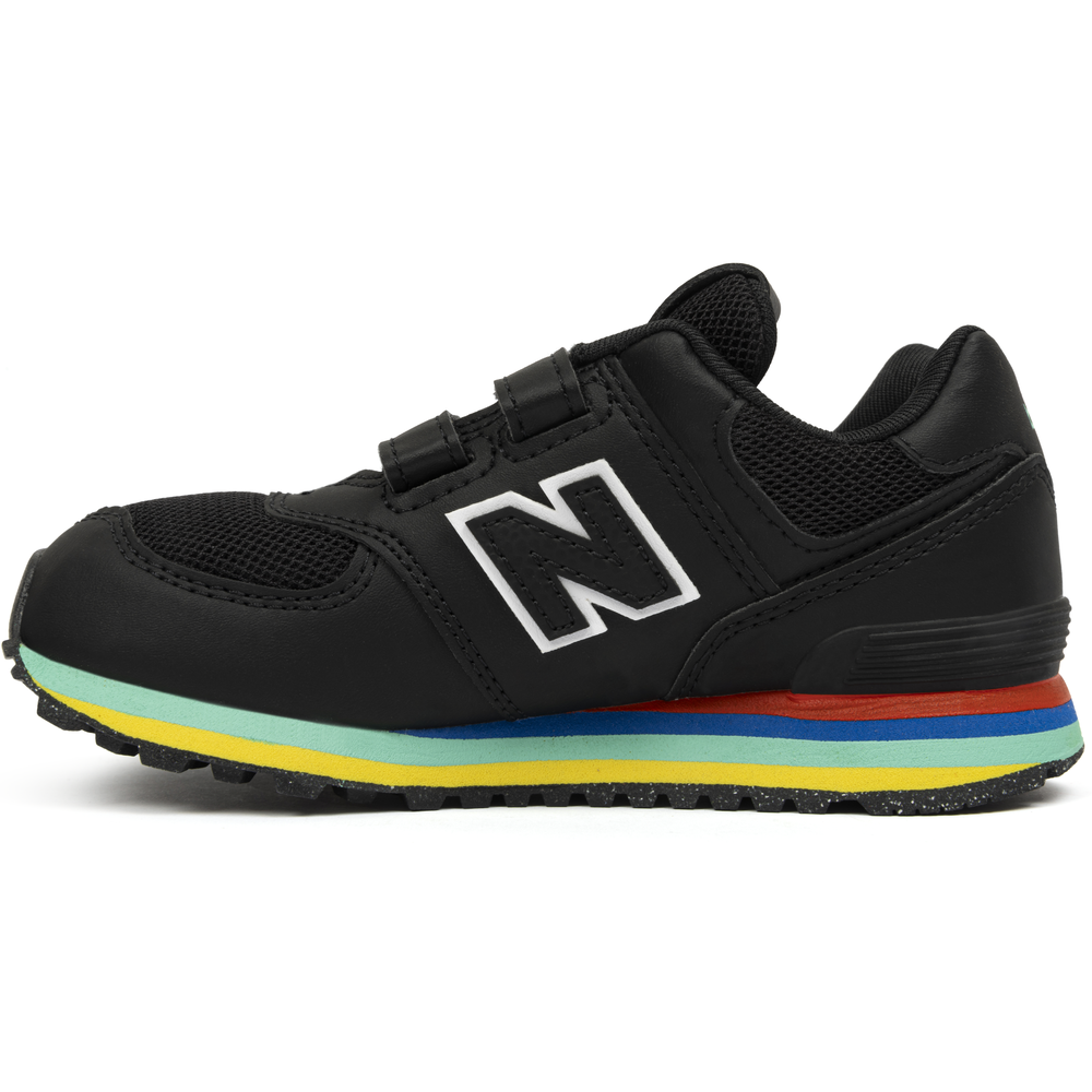 Buty dziecięce New Balance PV574KIF – czarne