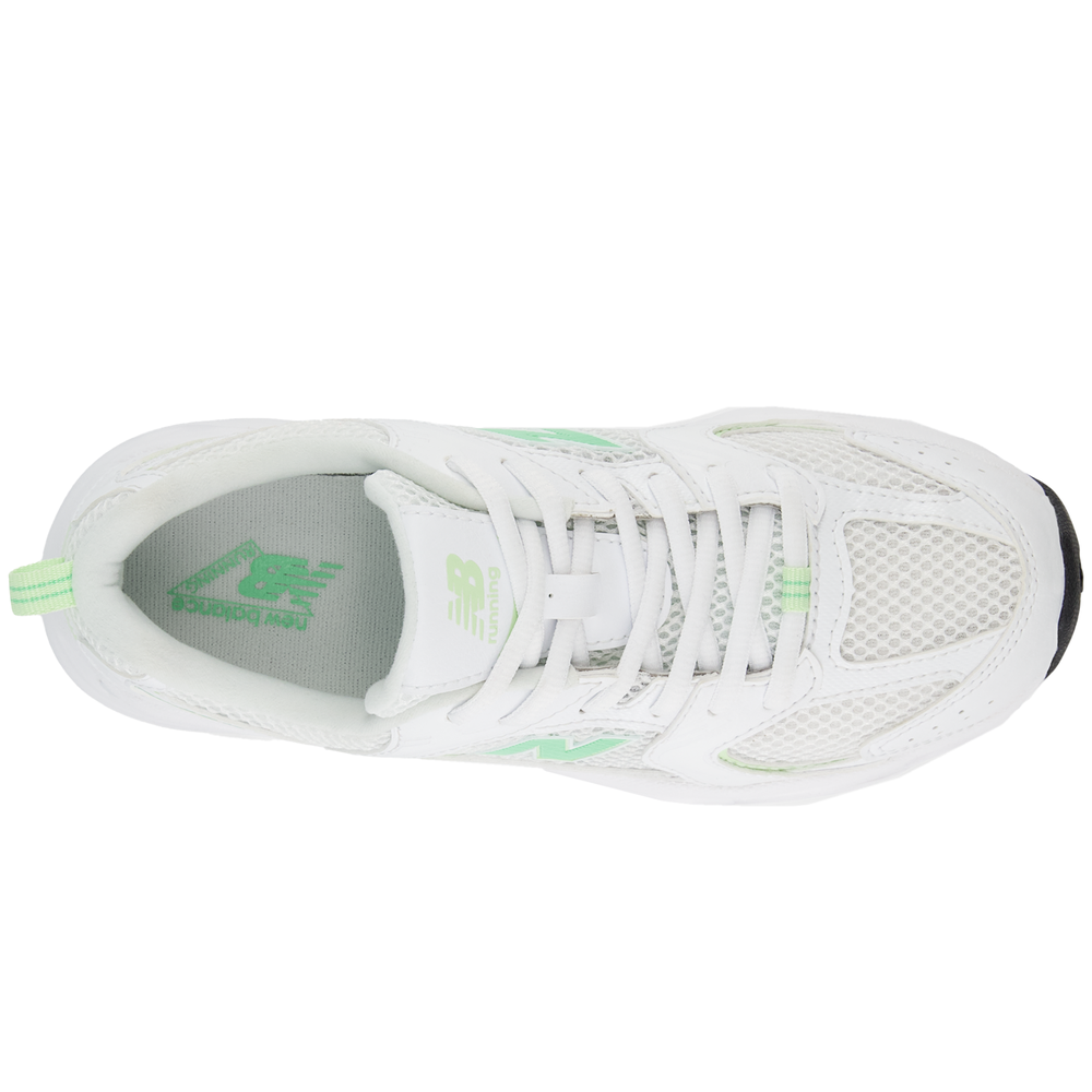 Buty dziecięce New Balance GR530SM – białe