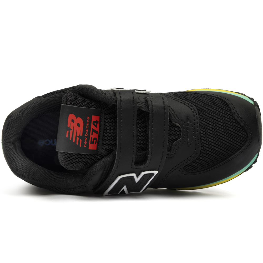 Buty dziecięce New Balance PV574KIF – czarne