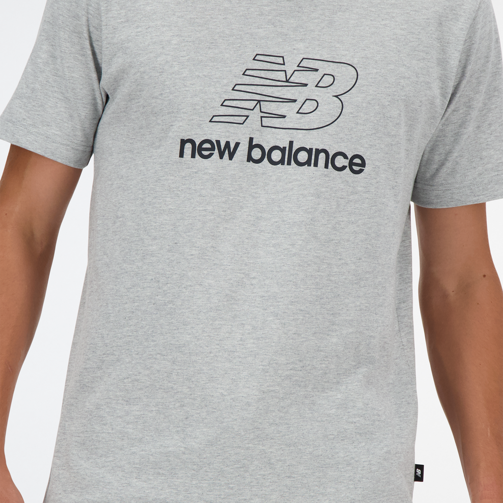 Koszulka męska New Balance MT41906AG – szara