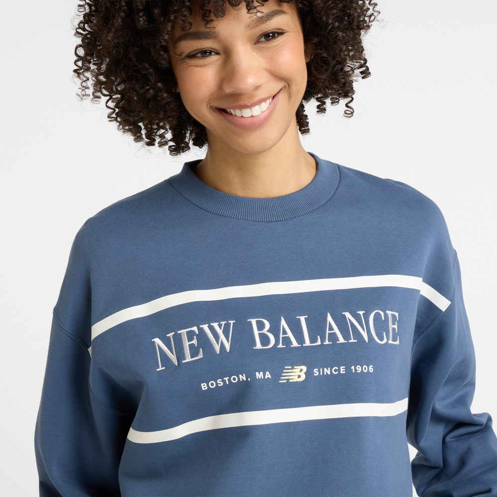 Bluza damska New Balance WT51923VTI – niebieska