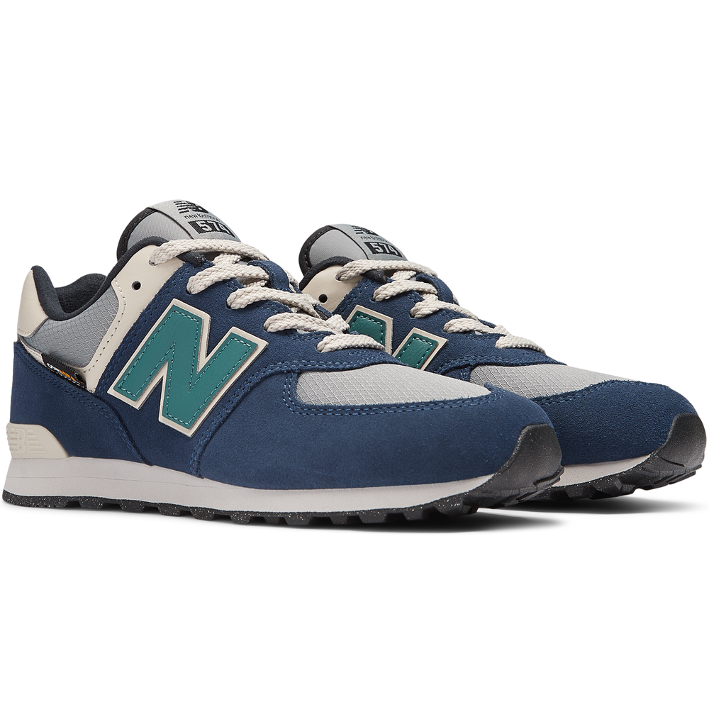 Buty dziecięce New Balance GC574SOA – niebieskie