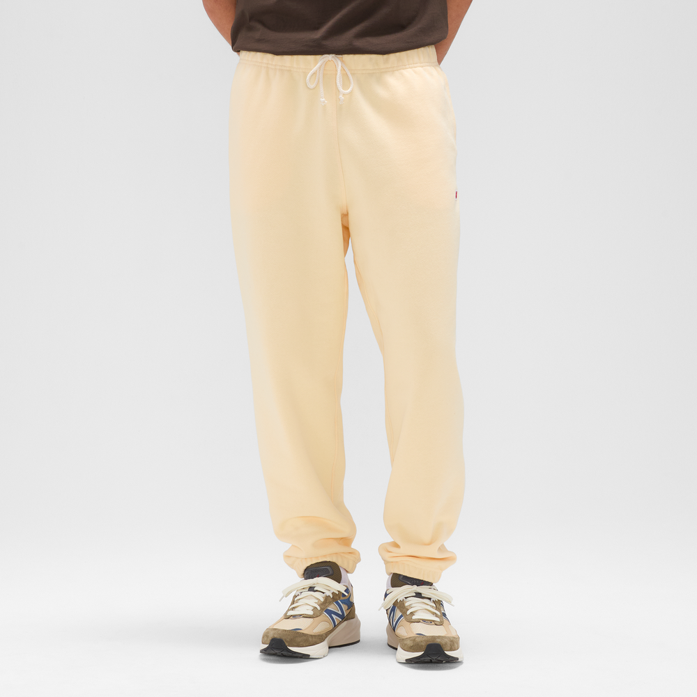 Spodnie męskie New Balance MADE in USA MP43547CAU – żółte