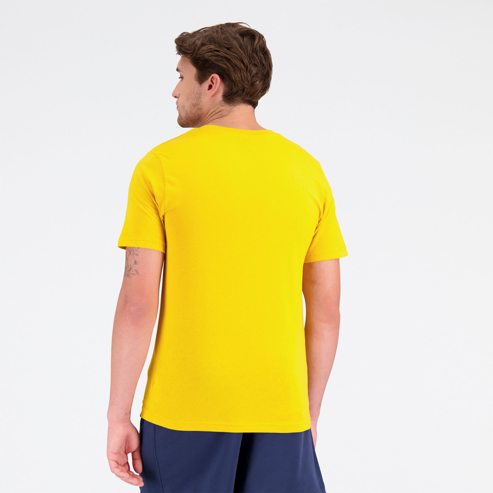Koszulka męska New Balance MT31909VGL – żółta