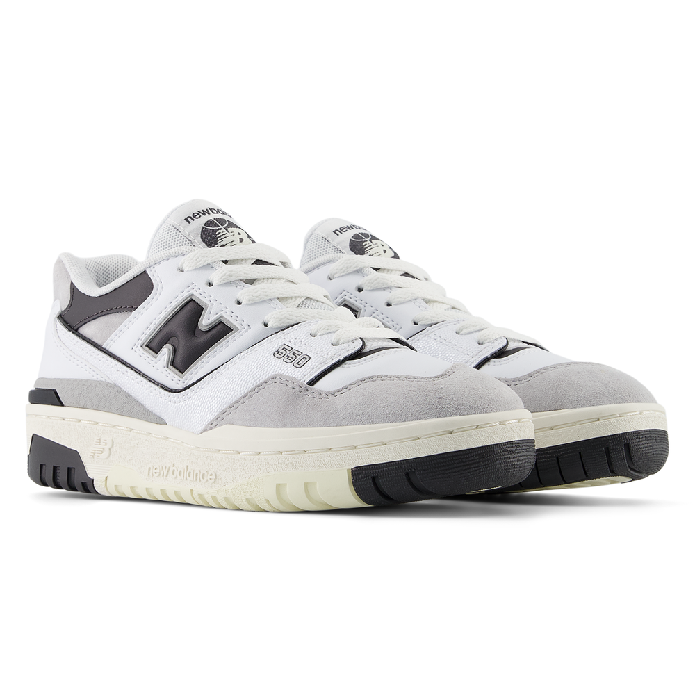 Buty dziecięce New Balance GSB550BW – białe