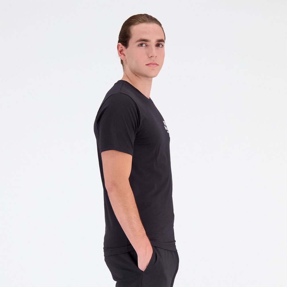 Koszulka męska New Balance MT31909BK – czarna