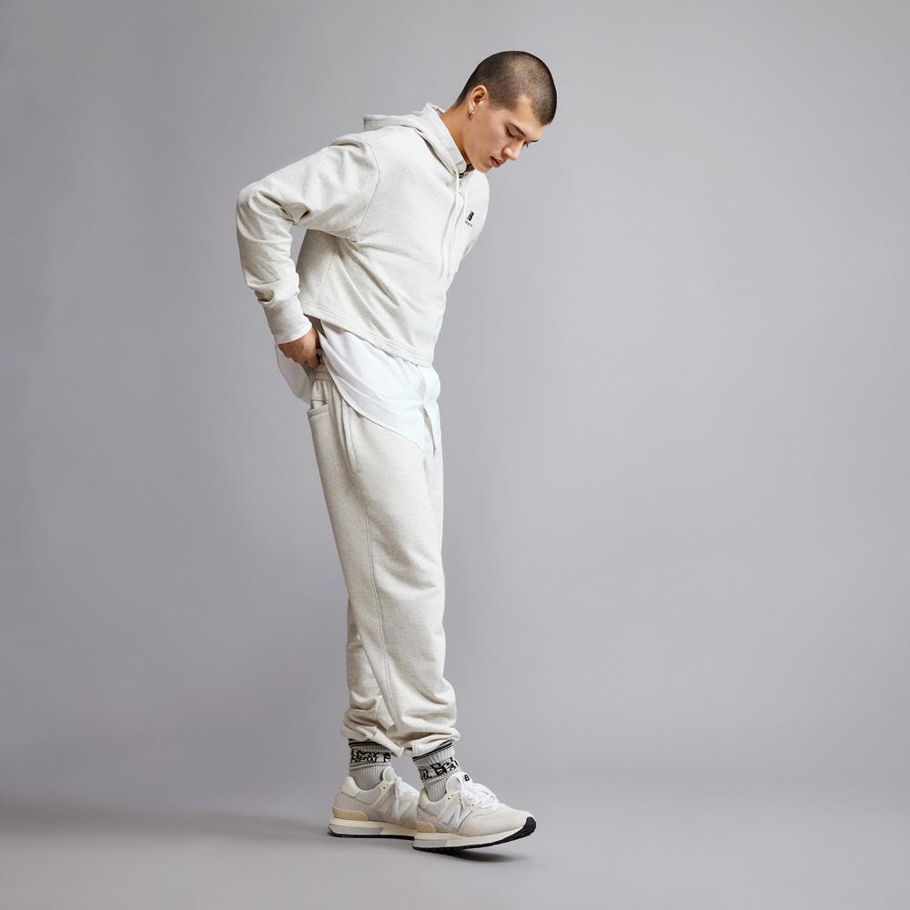 Buty męskie New Balance U574LGGL – białe