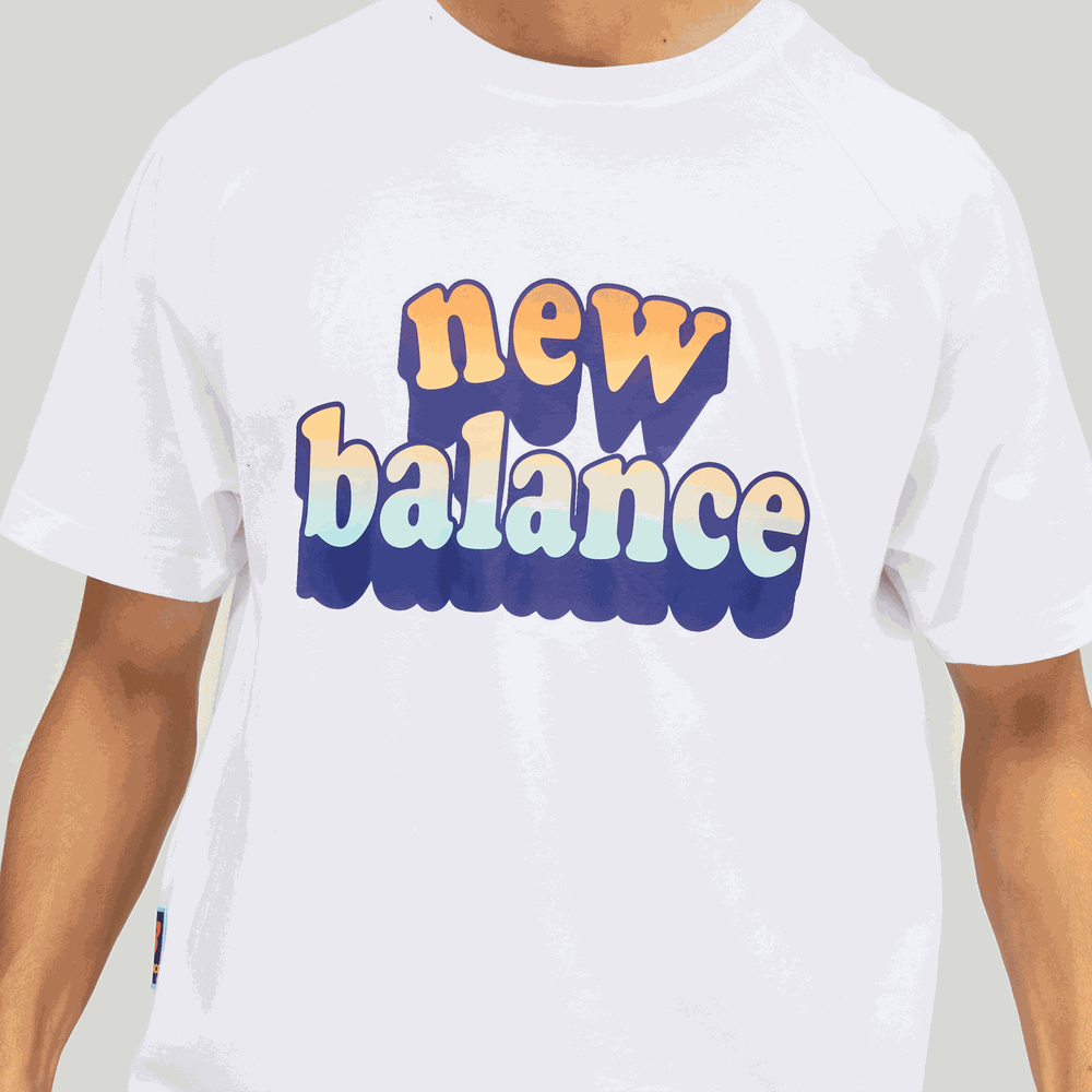 Koszulka New Balance MT21564WT – biała