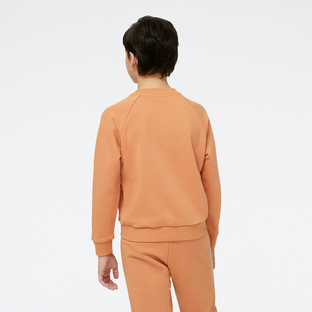 Bluza dziecięca New Balance YT31508SEI – pomarańczowa