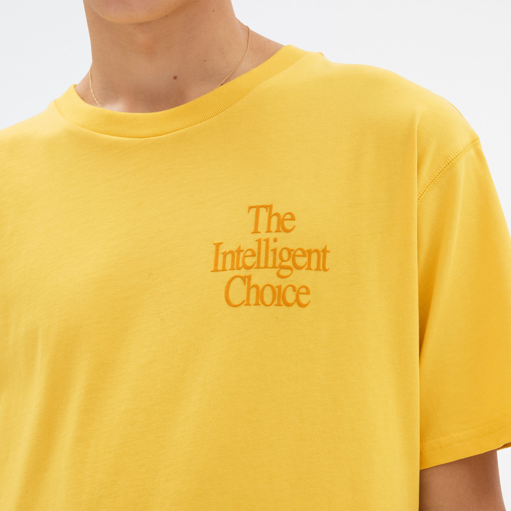 Koszulka męska New Balance MT23502HCM – żółta