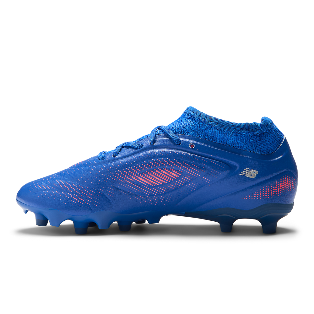 Korki dziecięce New Balance TEKELA TEAM LOW JNR FG SJT3FMP5 - niebieskie