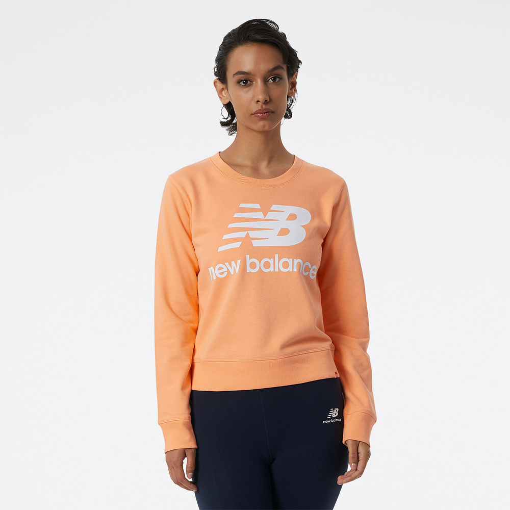 Bluza New Balance WT03551PGZ – pomarańczowa