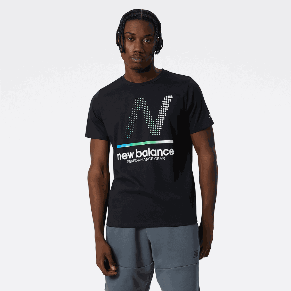 Koszulka New Balance MT11071BKY – czarna
