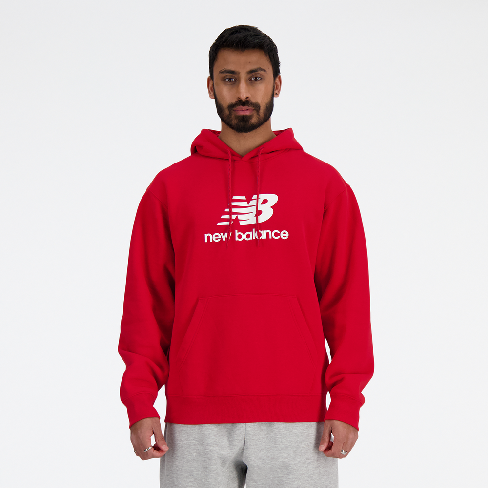 Bluza męska New Balance MT41501TRE – czerwona