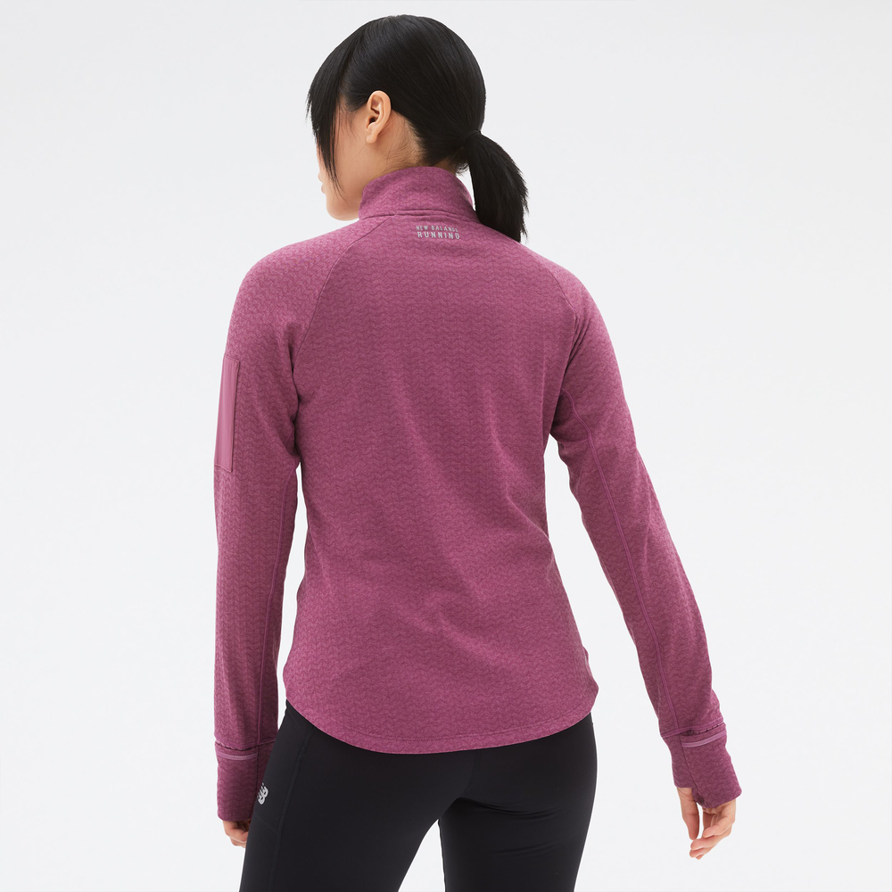 Bluza damska New Balance WT23252RNH – różowa