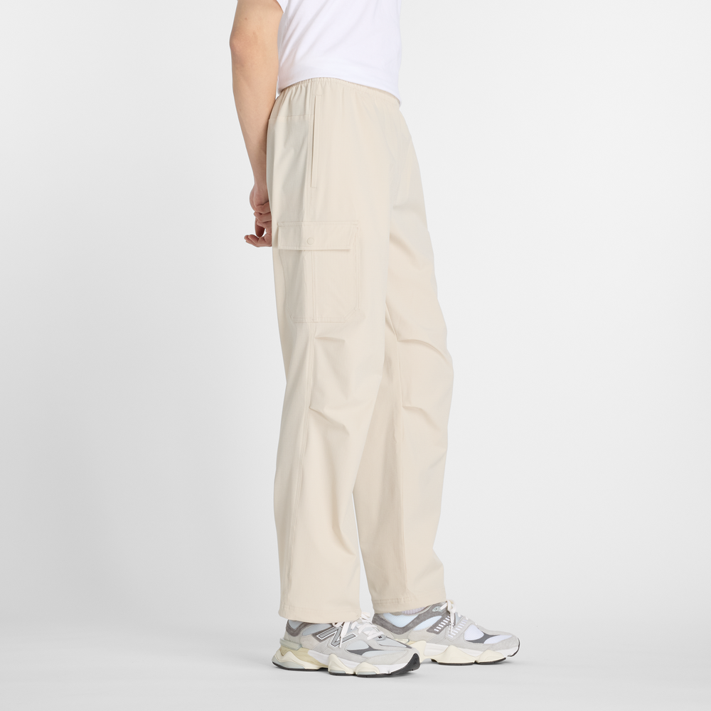 Spodnie męskie New Balance MP51538TWF – beżowe