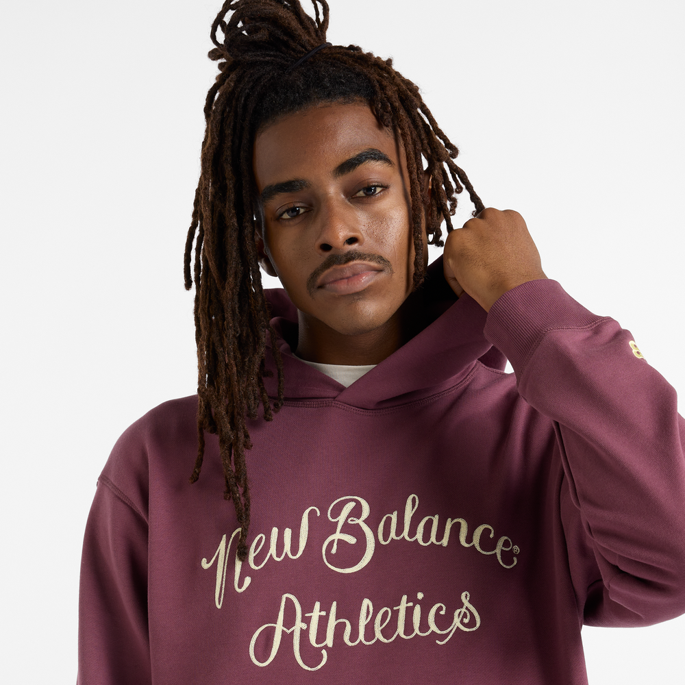 Bluza męska New Balance MT51935FDP – fioletowa
