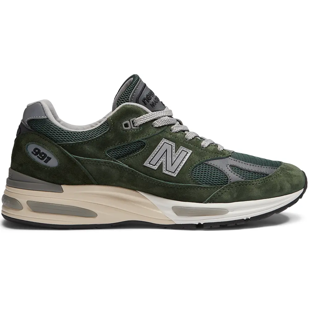 Buty męskie New Balance U991GR2 – zielone