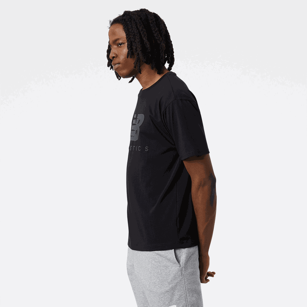 Koszulka męska New Balance MT23503BK – czarne