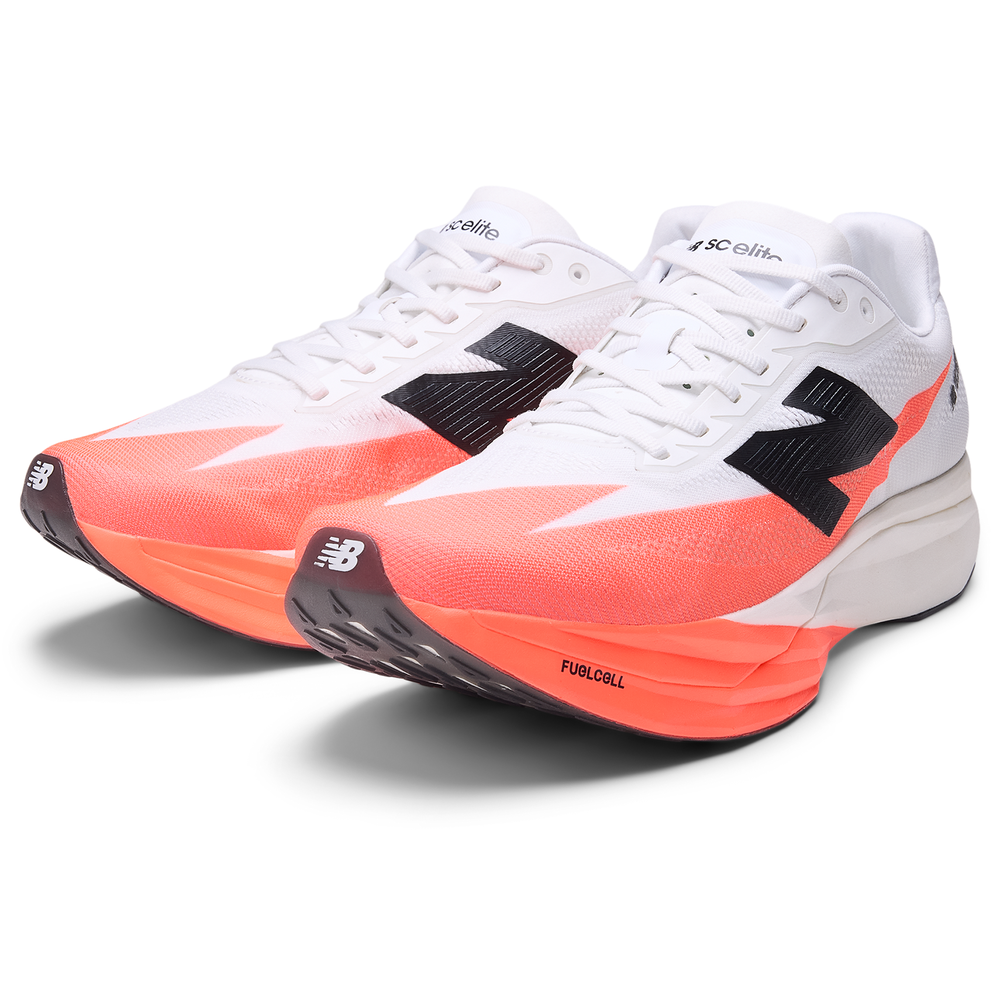 Buty męskie New Balance FuelCell SC Elite V5 MRCELLR5 – pomarańczowe