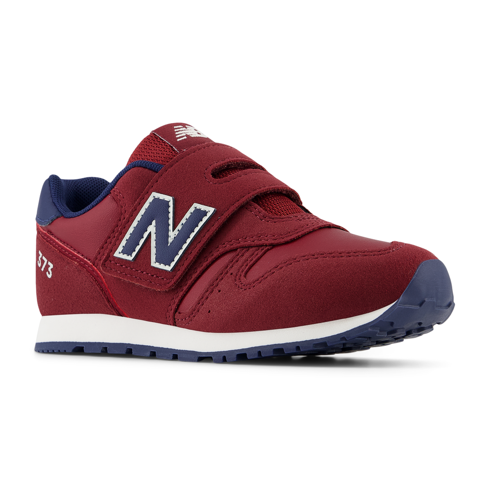 Buty dziecięce New Balance YZ373VK2 – bordowe