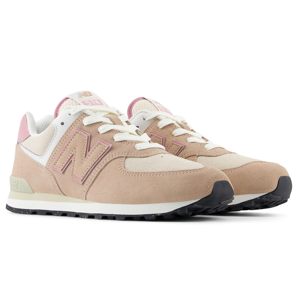 Buty dziecięce New Balance GC574QTC – beżowe