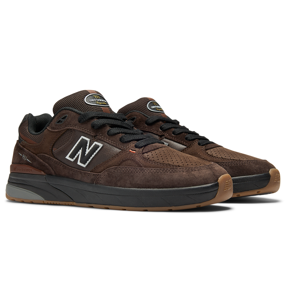 Buty unisex New Balance Numeric NM933BAR – brązowe