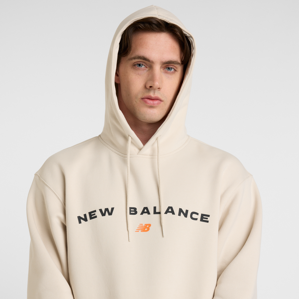 Bluza męska New Balance MT51516TWF – beżowa