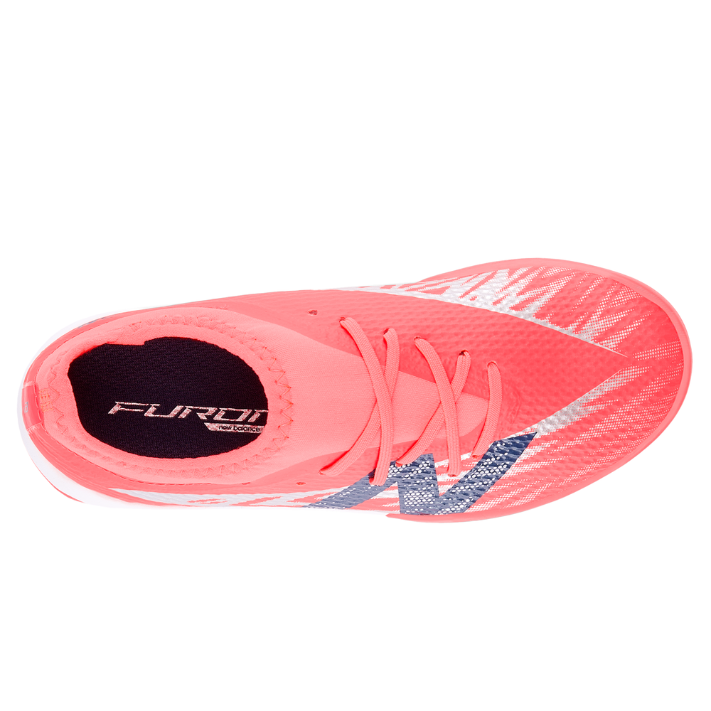 Turfy dziecięce New Balance FURON TEAM JNR TF V8 SJF3TMP8 – czerwone