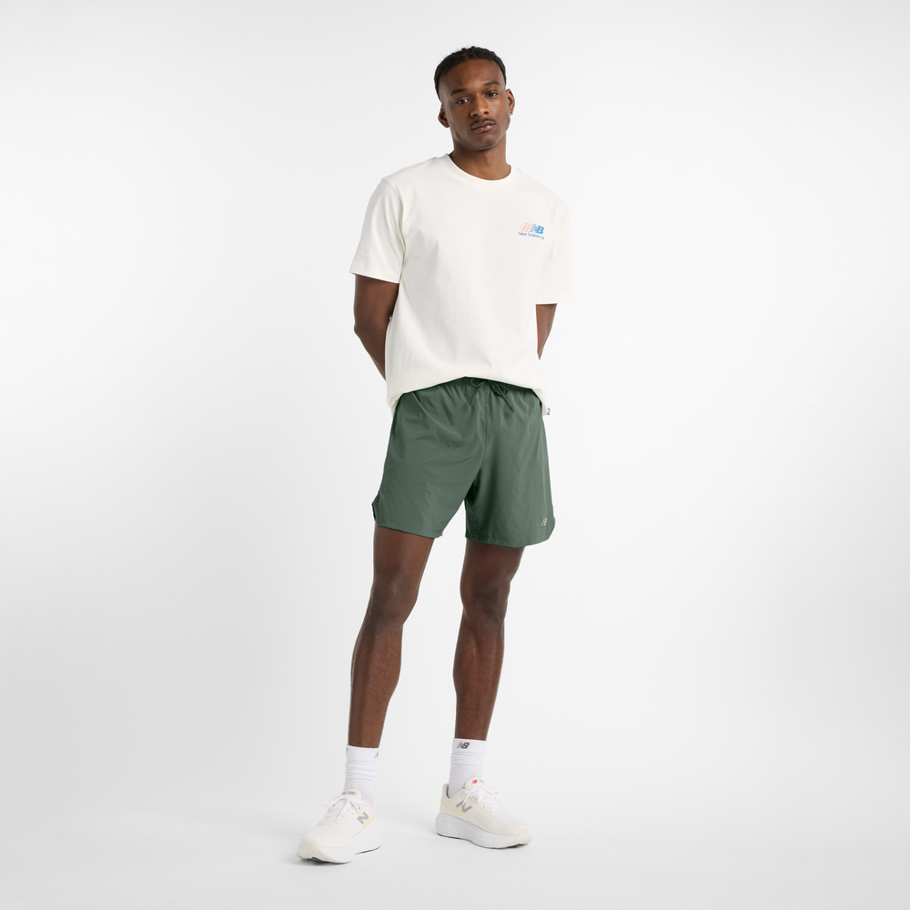 Spodenki męskie New Balance MS41283DKJ – zielone