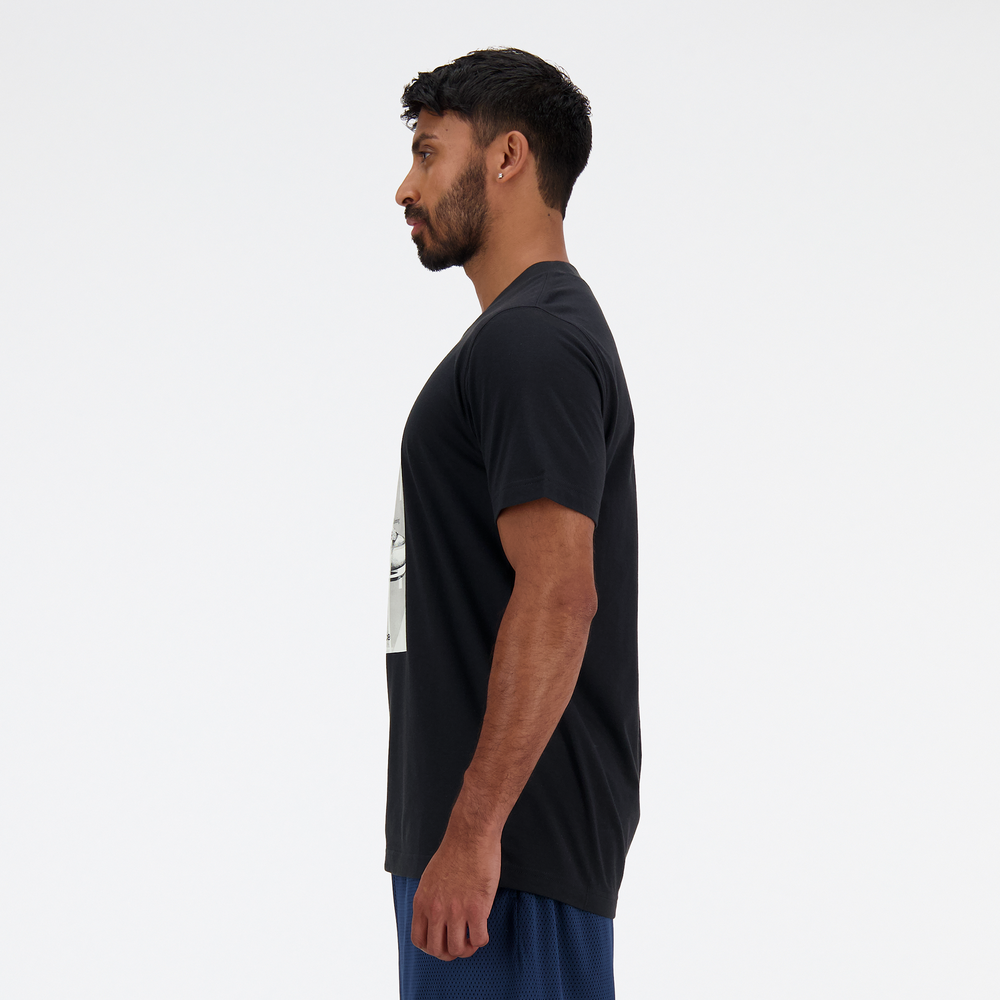 Koszulka męska New Balance MT41595BK – czarna