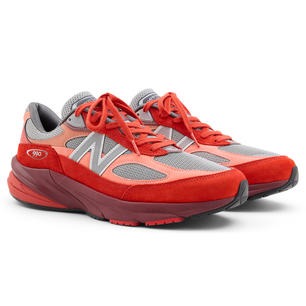 Buty unisex New Balance U990RT6 – czerwone