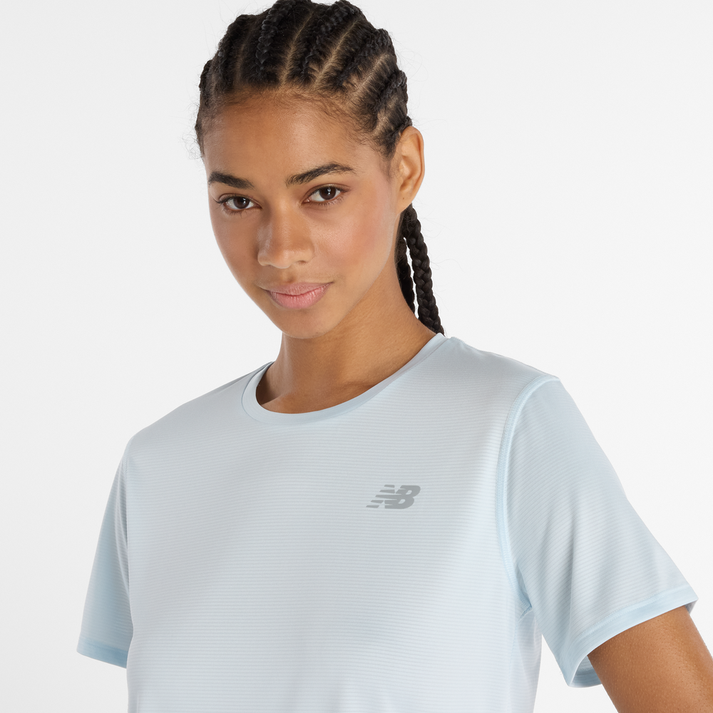 Koszulka damska New Balance WT41222FRL – niebieska
