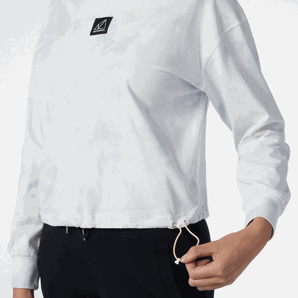Bluza New Balance WT13526WT - biała