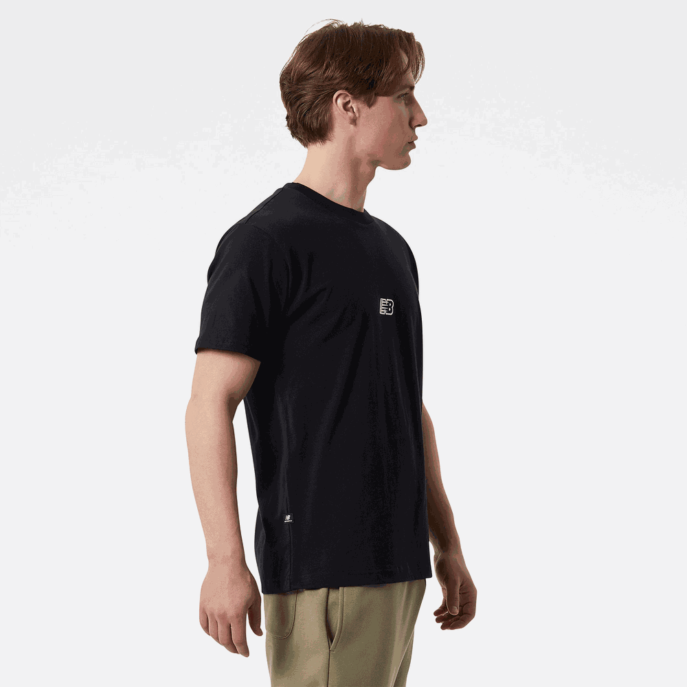Koszulka męska New Balance MT23514BK – czarna