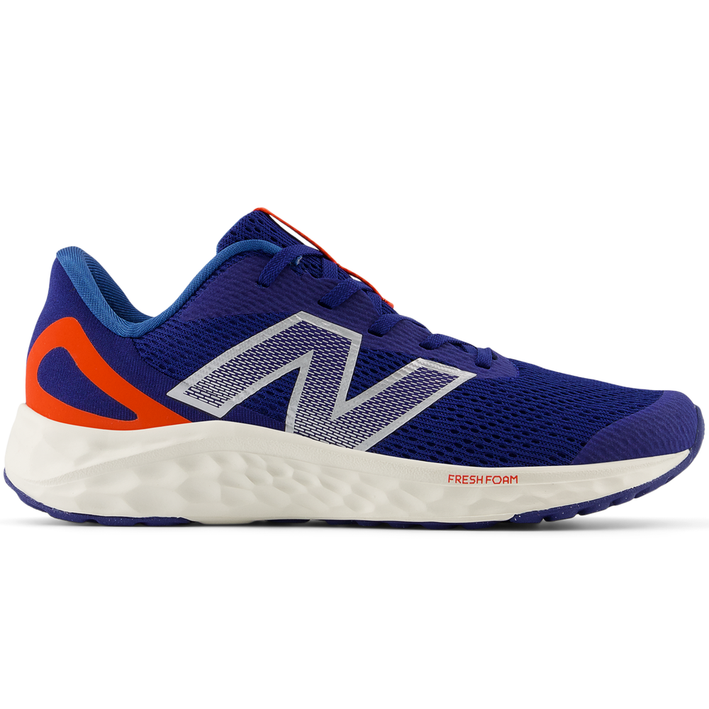 Buty dziecięce New Balance Fresh Foam Arishi v4 GPARIYN4 – granatowe