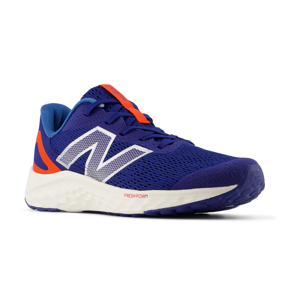 Buty dziecięce New Balance Fresh Foam Arishi v4 GPARIYN4 – granatowe