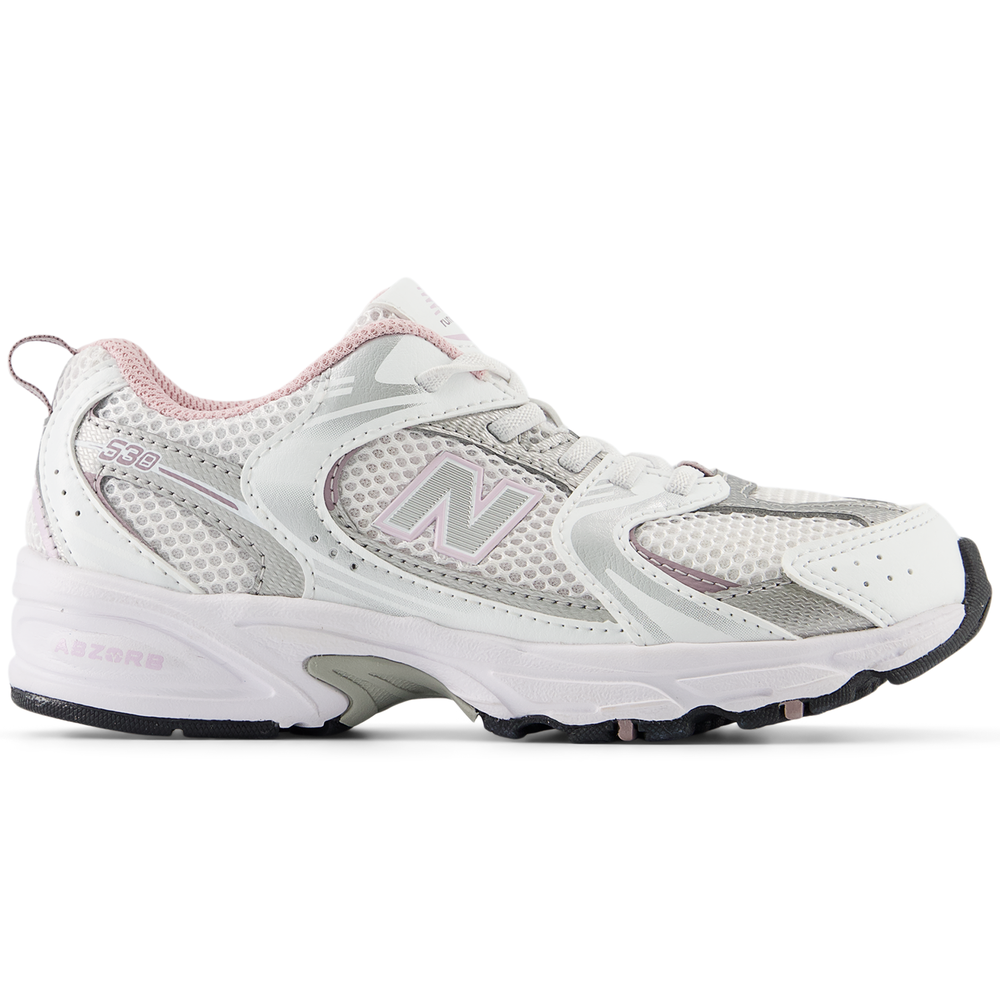 Buty dziecięce New Balance PZ530GK – białe