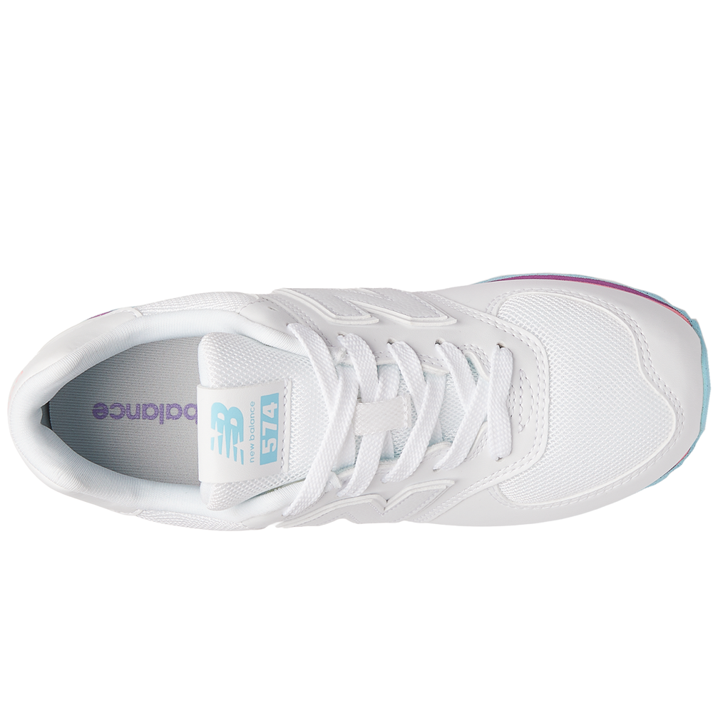 Buty dziecięce New Balance GC574KIJ – białe