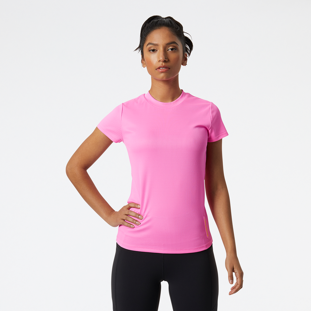 Koszulka New Balance WT21107VPK – różowa