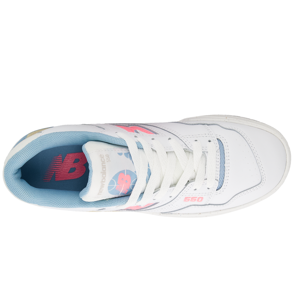 Buty dziecięce New Balance GSB550EP – białe