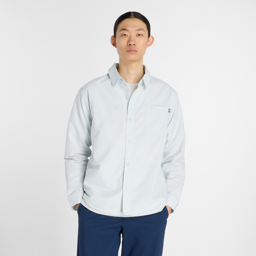 Koszula męska New Balance MT53523FRL – niebieska